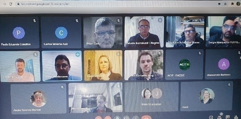 Um ano de ações e Rodovia Ageu Medeiros pautam reunião de Conselho da ACIT