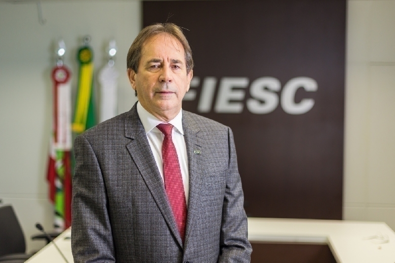 Presidente da FIESC estará em Tubarão na próxima semana