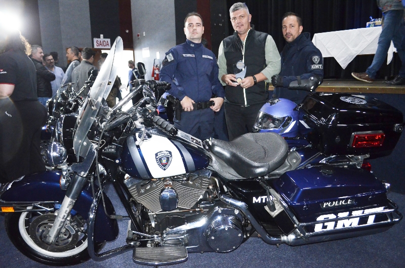 Motos da Guarda Municipal são apresentadas à comunidade